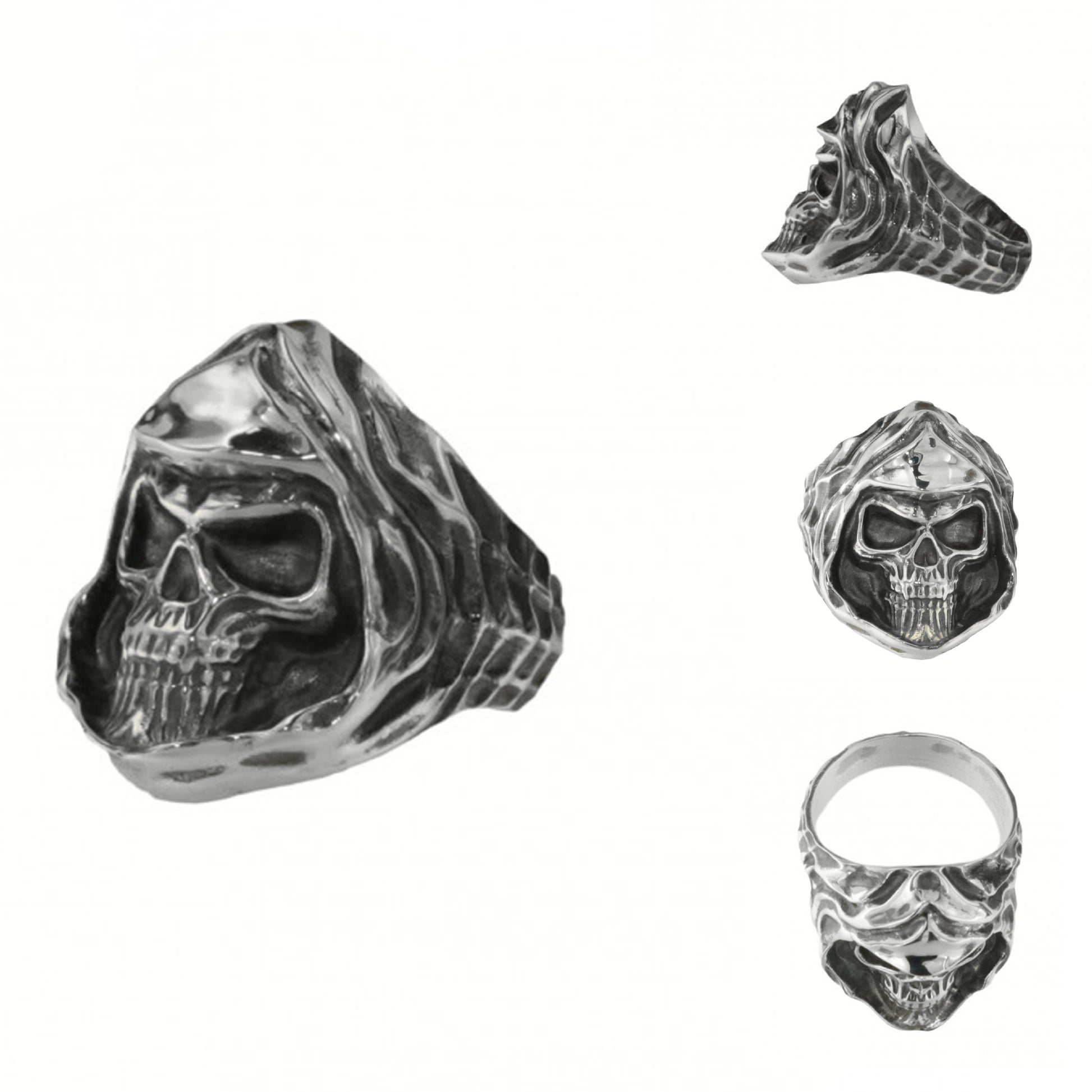 Inel Argint 925 Death Skull