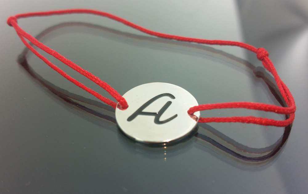 Bratara Litera A - argint 925
