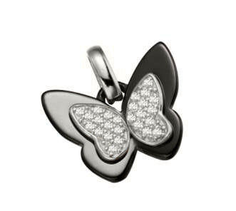 Pandantiv Argint 925 Colectie Ceramica Fluture Incrustat cu Zirconii