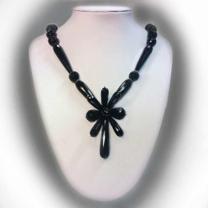 Colier cu pietre onix 