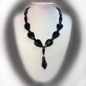 Colier cu pietre onix 