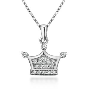 Pandantiv Argint 925 Coronita cu Pietre Zirconiu